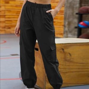 Romwe windbreaker cargo pants